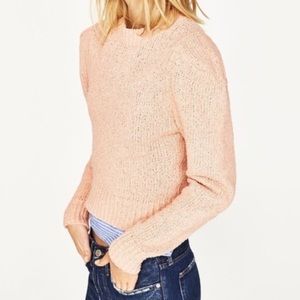 Beautiful Zara knit sweater. NWOT.